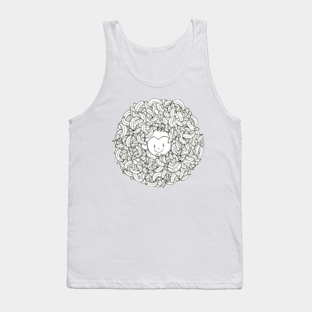 Monkey and Bananas Tank Top by conshnobre